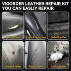 Black Leather Repair Kit for Furniture, Leather Seat Repair Kit for Cars - Image 2