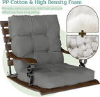 Outdoor Chair Cushion, High Back Soft Seat Pad - Image 4