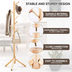 WANGMUXIA 2 PCS Coat Rack, Freestanding Coat Rack - Image 5