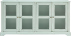 Crosley Furniture Holbrook Traditional Glass Door Sideboard Buffet Cabinet - Image 4