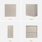 SICOTAS Buffet Cabinet with Storage Accent Sideboard Modern Credenza with Doors - Image 6