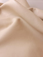 Bone Offwhite Soft Faux Vegan PU Leather Fabric Sheet by The Yard Synthetic by NATLeathers