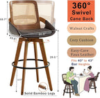 Mid Century Modern Counter Stools - Image 2