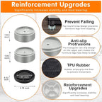 Furniture Risers Bed Risers Heavy Duty 1 inch, 2 inch, 3 inch, 4 inch Round - Image 5