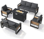 Aoxun Aluminum Patio Furniture Set - Image 5