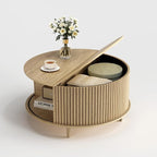SULIVES Round Coffee Table - Image 7