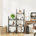 Bookshelf Storage Shelf Bookcase Freestanding Storage Stand - Image 6