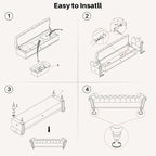 SOFTHION Storage Bench for Bedroom, Upholstered Chenille Storage Ottoman - Image 8