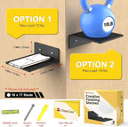 BlissBox 9-Pack Floating Shelves - Image 5