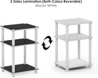 Furinno Just 3-Tier Turn-N-Tube End Table / Side Table / Night Stand / Bedside - Image 7