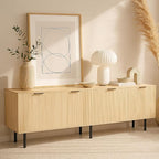 TV Stand for 80 Inch TV, Entertainment Center - Image 2