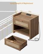 SICOTAS Night Stand Set of 2 Nightstands - Image 2