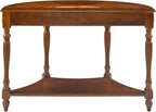 Solid Wood Semi-Circle Console Table - Image 7