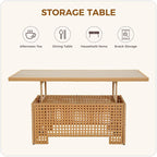 Grand patio 8-Piece Wicker Patio Furniture Set - Image 6