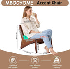 MBOOYOME Mid Century Modern Accent Chair - Image 2