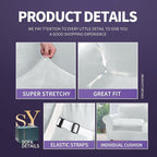 ZNSAYOTX Luxury Velvet Chair Slipcovers - Image 4