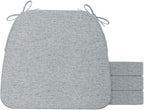 AAAAAcessories D-Shaped Chair Cushions, Machine-Washable Cover by AAAAAcessories