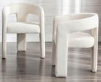 VESCASA Velvet Barrel Dining Chair - Image 7