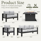 LayinSun Aluminum Furniture Set - Image 8