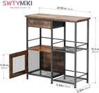 SWTYMIKI Coffee Bar Cabinet for Home - Image 2