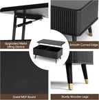 SULIVES Lift Top Coffee Table - Image 4