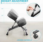 Ergonomic Kneeling Chair, Adjustable Stool - Image 3
