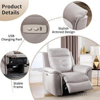 ANJ Oversized Power Reclining Loveseat Sofa Set of 2 - Image 4