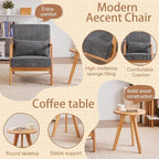 Mid-Century Modern Accent Chair - Image 6