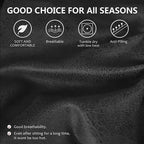 ANARACHON Loveseat Recliner Cover Leather Look Recliner Loveseat Covers - Image 4