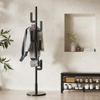 Muwuele Solid Wood Cactus Coat Rack, Freestanding Coat Rack by Muwuele