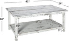 Country Cottage 42-Inch Farmhouse Coffee Table - Image 3