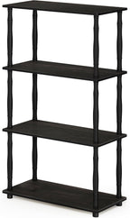 Furinno Turn-N-Tube 4-Tier Multipurpose Shelf Display Rack, Classic Tubes - Image 5