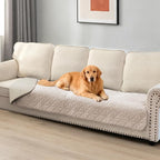 Ameritex Sofa Cover Waterproof for Seats Couch Cover for Dogs Pet Couch Cover - Image 5