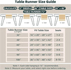 FEXIA Boho Table Runner for Summer Home Coffee Decor - Image 3