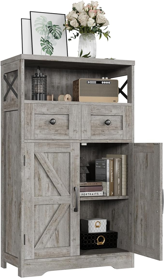 Befrases Farmhouse Storage Cabinet - Image 3