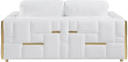 Blackjack Furniture Catania Modern Top Grain Italian Leather Sofa Set - Image 13