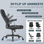 AnyGod Executive Office Chair, Comfy Ergonomic Computer Desk Chairs - Image 3