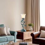 Vintage Touch Table Lamp for Living Room, 3-Way Dimmable Nightstand Lamp - Image 5