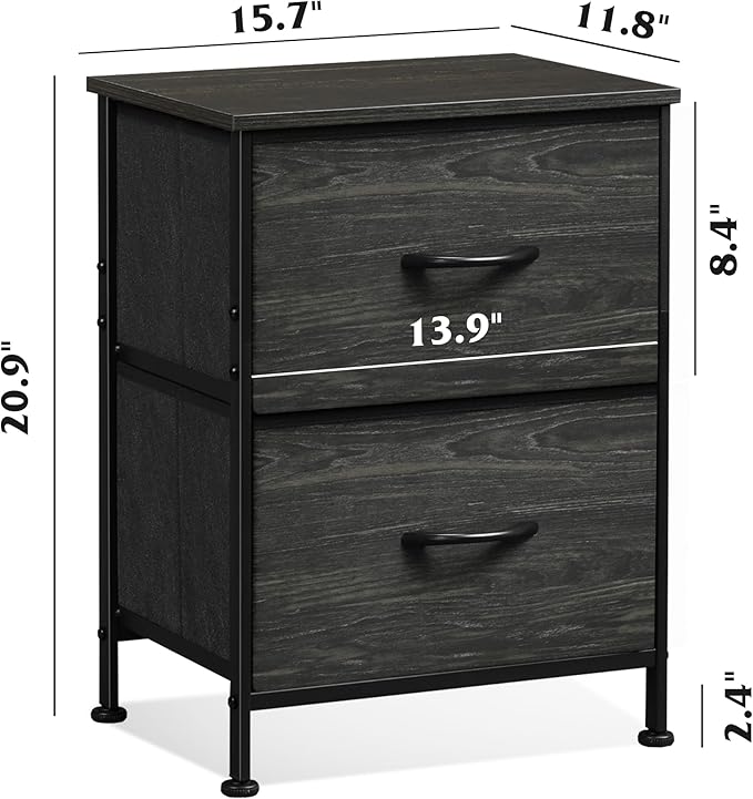 WLIVE Night Stand, Small Dresser - Image 3