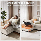 CHIC HOUSE Modular Sectional Sofa - Image 6