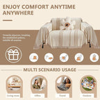 DREAMINGO Armchair Cover Washable Chenille Sofa Protector - Image 3