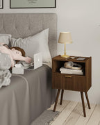 JOONEE Nightstand, Modern Bedside Table - Image 4