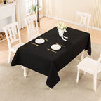 BALCONY & FALCON Small Square Tablecloth Washable Wrinkle Resistant and Water - Image 5