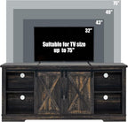 AMERLIFE 66" Farmhouse TV Stand - Image 7