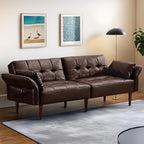HALLYBEE 85” Futon Sofa Bed, Sleeper Sofa, Small Couch by HALLYBEE