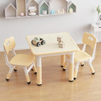 GAOMON Kids Table and 2 Chairs Set - Image 2