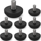 ONEHOME 8 Pack 5/16-18 Stainless Steel Adjustable Threaded Furniture Leg by ONEHOME