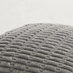 Fancy Homi 4 Packs Grey Decorative Throw Pillow Covers 14x24 Inch - Image 5