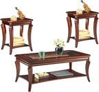 Living Room Tables Set of 3- One Coffee Table and Two End Table by MODERION-YourHomeSoulMate
