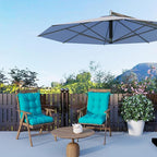 Outdoor Chair Cushion, High Back Soft Seat Pad - Image 2